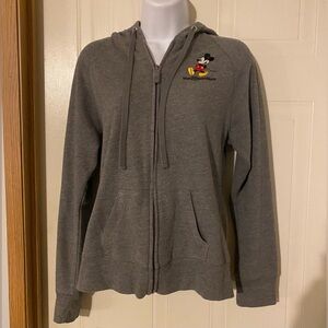 Walt Disney Parks Mickey Mouse Zip-Up Jacket Hoodie